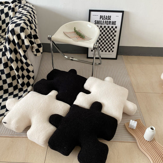 Modern Creative Puzzle Shaped Pillow